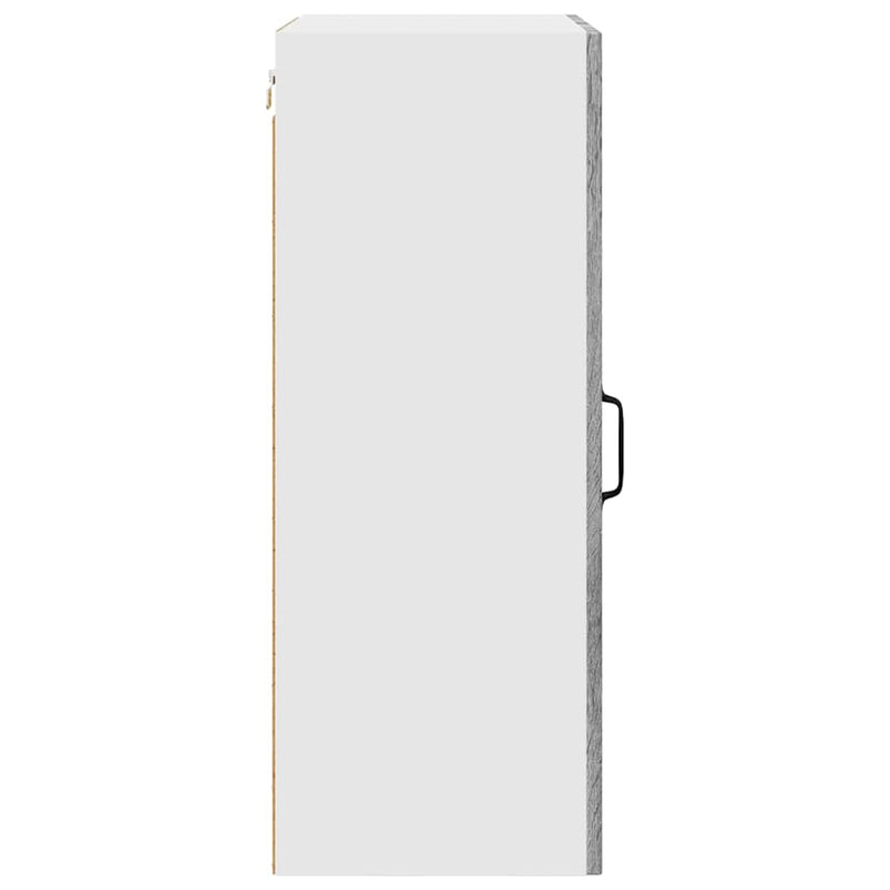 vidaXL Fali konyhaszekrény Szürke Sonoma 50 x 31 x 80 cm Faanyag