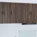 vidaXL Mosogatógép panel Kalmar Barna Tölgy 50 x 31 x 80 cm Faanyag