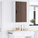 vidaXL Mosogatógép panel Kalmar Barna Tölgy 50 x 31 x 80 cm Faanyag