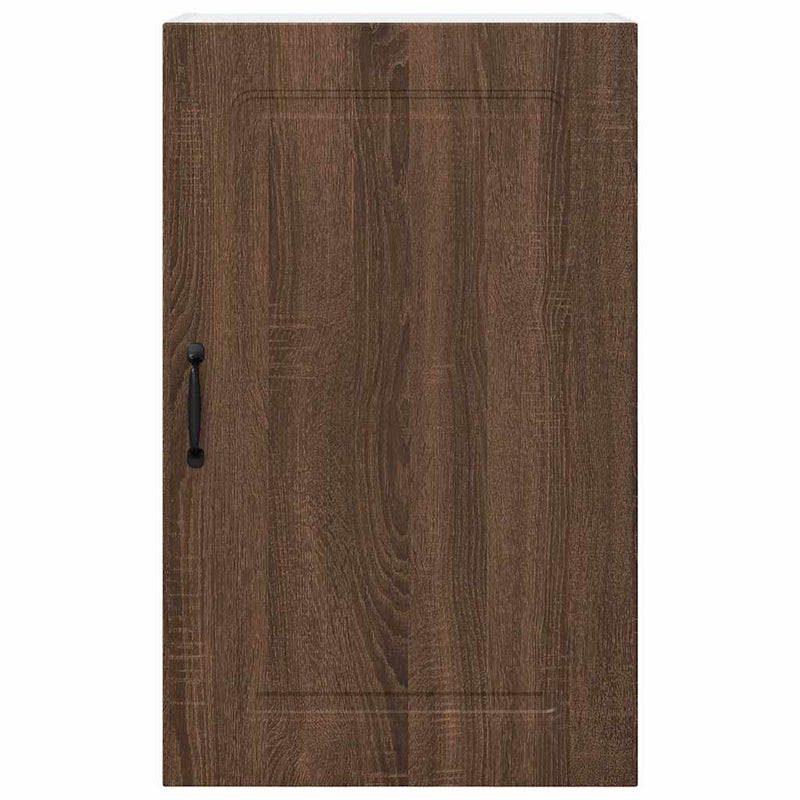 vidaXL Fali konyhaszekrény ajtóval Barna Tölgy 50 x 31 x 80 cm Faanyag