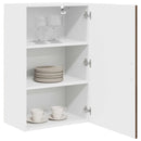 vidaXL Fali konyhaszekrény ajtóval Barna Tölgy 50 x 31 x 80 cm Faanyag