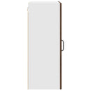 vidaXL Fali konyhaszekrény ajtóval Barna Tölgy 50 x 31 x 80 cm Faanyag