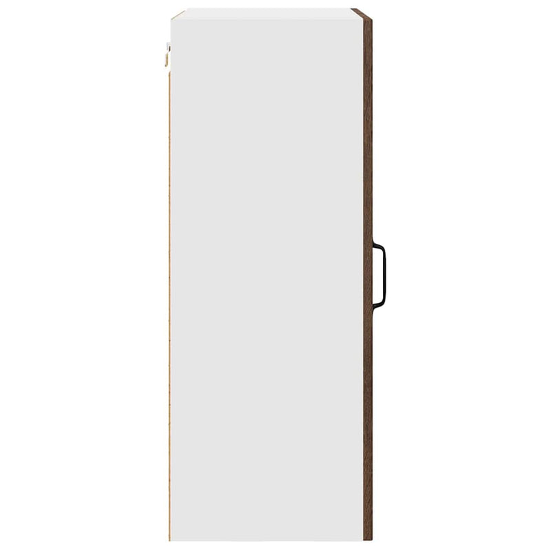 vidaXL Fali konyhaszekrény ajtóval Barna Tölgy 50 x 31 x 80 cm Faanyag