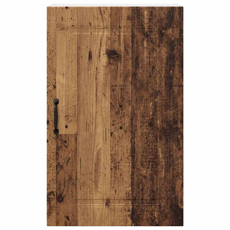vidaXL Fali konyhaszekrény polcokkal Öreg fa 50 x 31 x 80 cm Faanyag