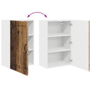 vidaXL Mosogatógép panel Kalmar Öreg fa 50 x 31 x 80 cm Faanyag