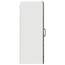 vidaXL Fali konyhaszekrény polcokkal Öreg fa 50 x 31 x 80 cm Faanyag