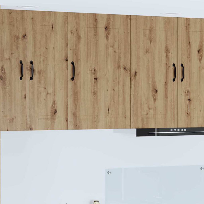 vidaXL Fali konyhaszekrény Artisan tölgy 50 x 31 x 80 cm Faanyag