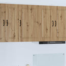 vidaXL Mosogatógép panel Kalmar Artisan tölgy 50 x 31 x 80 cm Faanyag