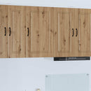 vidaXL Mosogatógép panel Kalmar Artisan tölgy 50 x 31 x 80 cm Faanyag