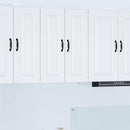 vidaXL Mosogatógép panel Kalmar Fehér 60 x 31 x 80 cm Szerelt Fa