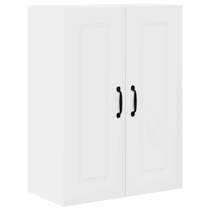 vidaXL Fali konyhaszekrény polcokkal Fehér 60 x 31 x 80 cm Faanyag