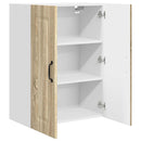 vidaXL Mosogatógép panel Kalmar Sonoma tölgy 60 x 31 x 80 cm Faanyag