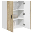vidaXL Mosogatógép panel Kalmar Sonoma tölgy 60 x 31 x 80 cm Faanyag