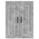 vidaXL Mosogatógép panel Kalmar Beton Szürke 60 x 31 x 80 cm Faanyag