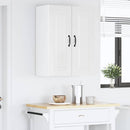 vidaXL Fali konyhaszekrény Magas Fényű Fehér 60 x 31 x 80 cm Faanyag