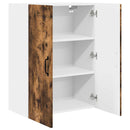 vidaXL Fali konyhaszekrény Füstölt tölgy 60 x 31 x 80 cm Faanyag