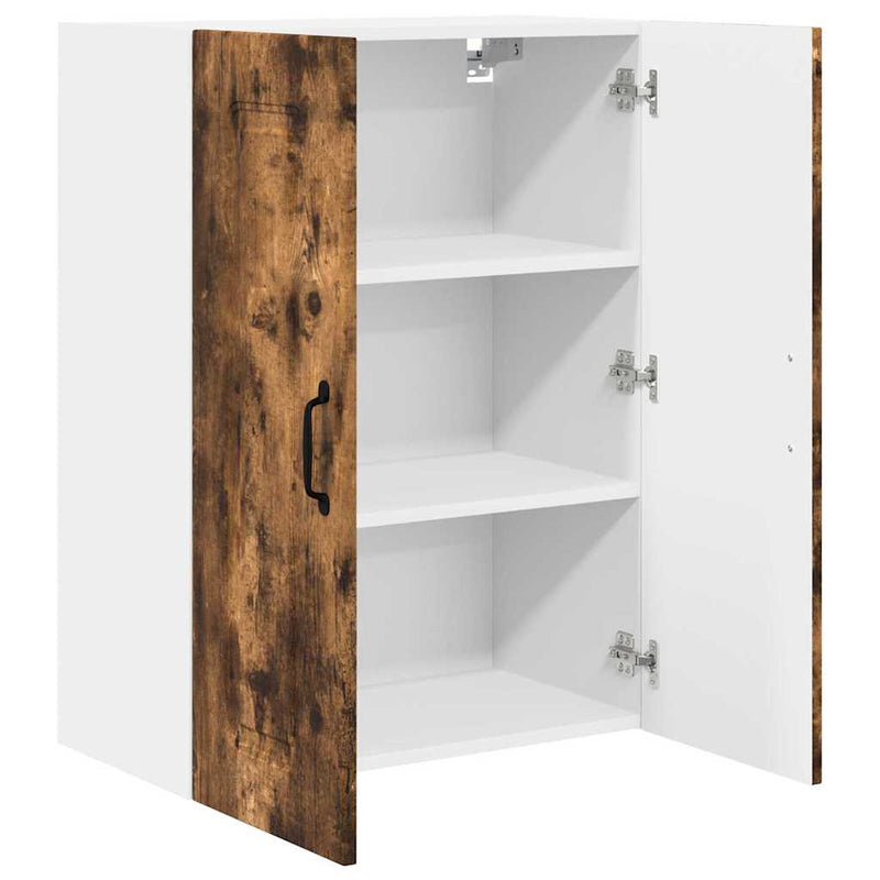 vidaXL Fali konyhaszekrény Füstölt tölgy 60 x 31 x 80 cm Faanyag