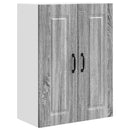 vidaXL Mosogatógép panel Kalmar Szürke Sonoma 60 x 31 x 80 cm Faanyag