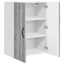 vidaXL Mosogatógép panel Kalmar Szürke Sonoma 60 x 31 x 80 cm Faanyag