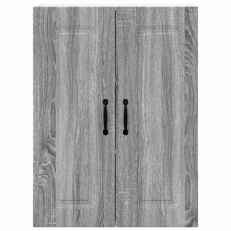 vidaXL Fali konyhaszekrény Szürke Sonoma 60 x 31 x 80 cm Faanyag