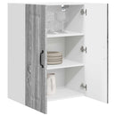 vidaXL Mosogatógép panel Kalmar Szürke Sonoma 60 x 31 x 80 cm Faanyag