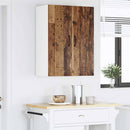 vidaXL Fali konyhaszekrény polcokkal Öreg fa 60 x 31 x 80 cm Faanyag