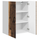 vidaXL Mosogatógép panel Kalmar Öreg fa 60 x 31 x 80 cm Szerelt Fa