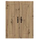 vidaXL Fali konyhaszekrény Artisan tölgy 60 x 31 x 80 cm Faanyag