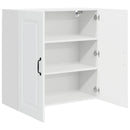 vidaXL Mosogatógép panel Kalmar Fehér 80 x 31 x 80 cm Faanyag