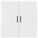 vidaXL Fali konyhaszekrény polcokkal Fehér 80 x 31 x 80 cm Faanyag