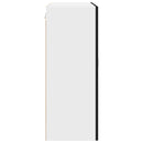 vidaXL Mosogatógép panel Kalmar Fekete 80 x 31 x 80 cm Faanyag