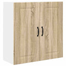 vidaXL Fali konyhaszekrény Sonoma tölgy 80 x 31 x 80 cm Faanyag