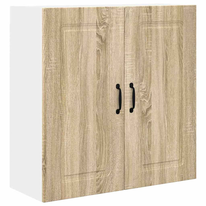 vidaXL Fali konyhaszekrény Sonoma tölgy 80 x 31 x 80 cm Faanyag