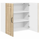 vidaXL Fali konyhaszekrény Sonoma tölgy 80 x 31 x 80 cm Faanyag