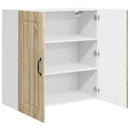 vidaXL Mosogatógép panel Kalmar Sonoma tölgy 80 x 31 x 80 cm Faanyag