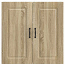 vidaXL Mosogatógép panel Kalmar Sonoma tölgy 80 x 31 x 80 cm Faanyag