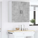 vidaXL Mosogatógép panel Kalmar Beton Szürke 80 x 31 x 80 cm Faanyag