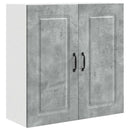 vidaXL Mosogatógép panel Kalmar Beton Szürke 80 x 31 x 80 cm Faanyag
