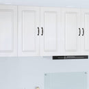 vidaXL Mosogatógép panel Kalmar Magas Fényű Fehér 80 x 31 x 80 cm