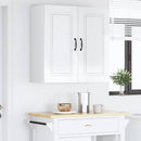 vidaXL Mosogatógép panel Kalmar Magas Fényű Fehér 80 x 31 x 80 cm