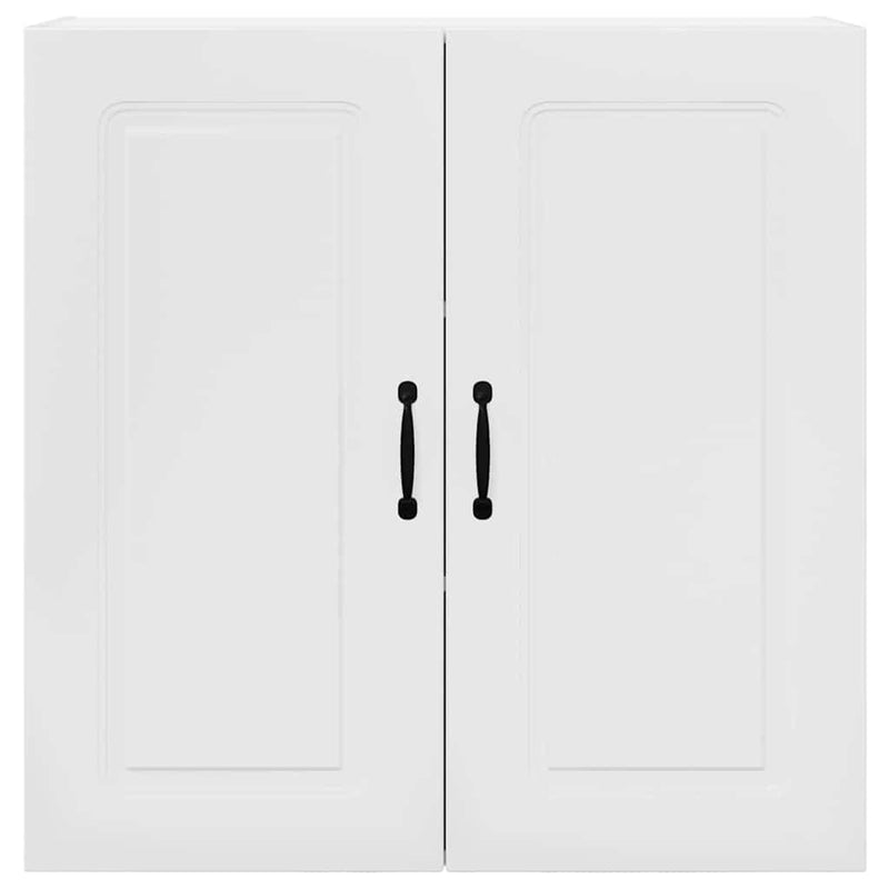vidaXL Fali konyhaszekrény Magas Fényű Fehér 80 x 31 x 80 cm Faanyag