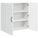 vidaXL Mosogatógép panel Kalmar Magas Fényű Fehér 80 x 31 x 80 cm