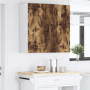 vidaXL Mosogatógép panel Kalmar Füstölt tölgy 80 x 31 x 80 cm Faanyag