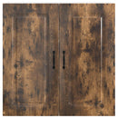 vidaXL Mosogatógép panel Kalmar Füstölt tölgy 80 x 31 x 80 cm Faanyag
