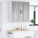 vidaXL Mosogatógép panel Kalmar Szürke Sonoma 80 x 31 x 80 cm Faanyag