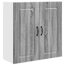 vidaXL Mosogatógép panel Kalmar Szürke Sonoma 80 x 31 x 80 cm Faanyag