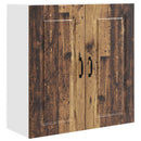 vidaXL Mosogatógép panel Kalmar Öreg fa 80 x 31 x 80 cm Faanyag