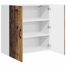 vidaXL Mosogatógép panel Kalmar Öreg fa 80 x 31 x 80 cm Faanyag