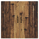 vidaXL Mosogatógép panel Kalmar Öreg fa 80 x 31 x 80 cm Faanyag