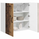 vidaXL Mosogatógép panel Kalmar Öreg fa 80 x 31 x 80 cm Faanyag